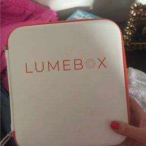 New LUMEBOX - White and Orange